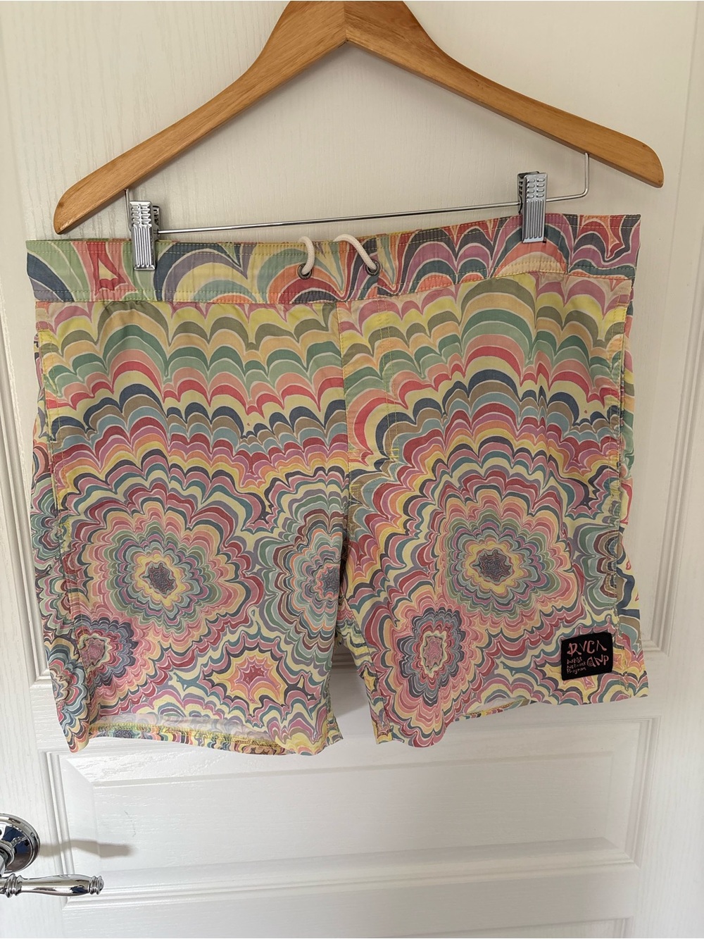 RVCA Pastel Multicolor Swirl Boardshorts